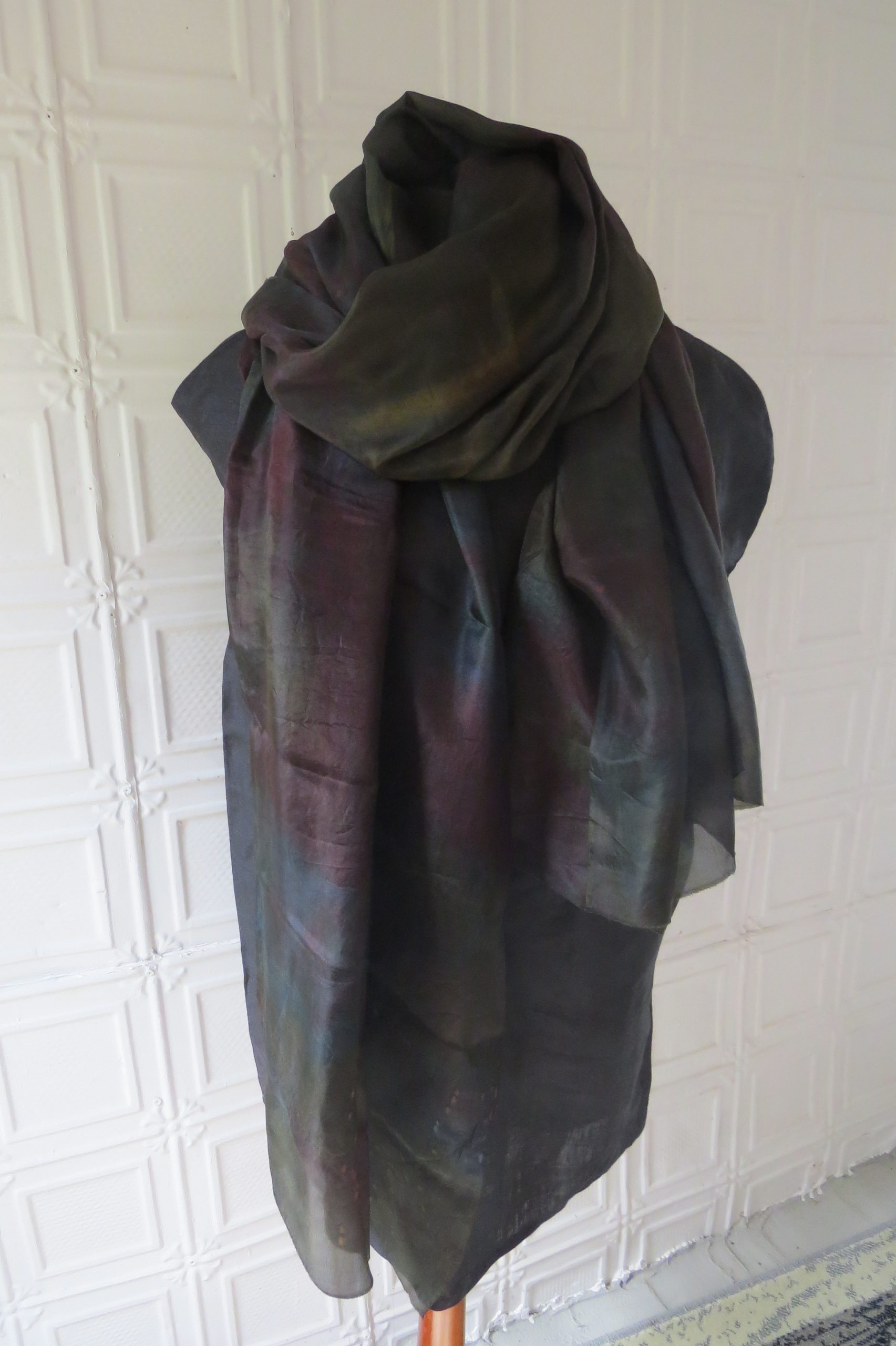 Black Blueprint Healing Shawl - Image 2