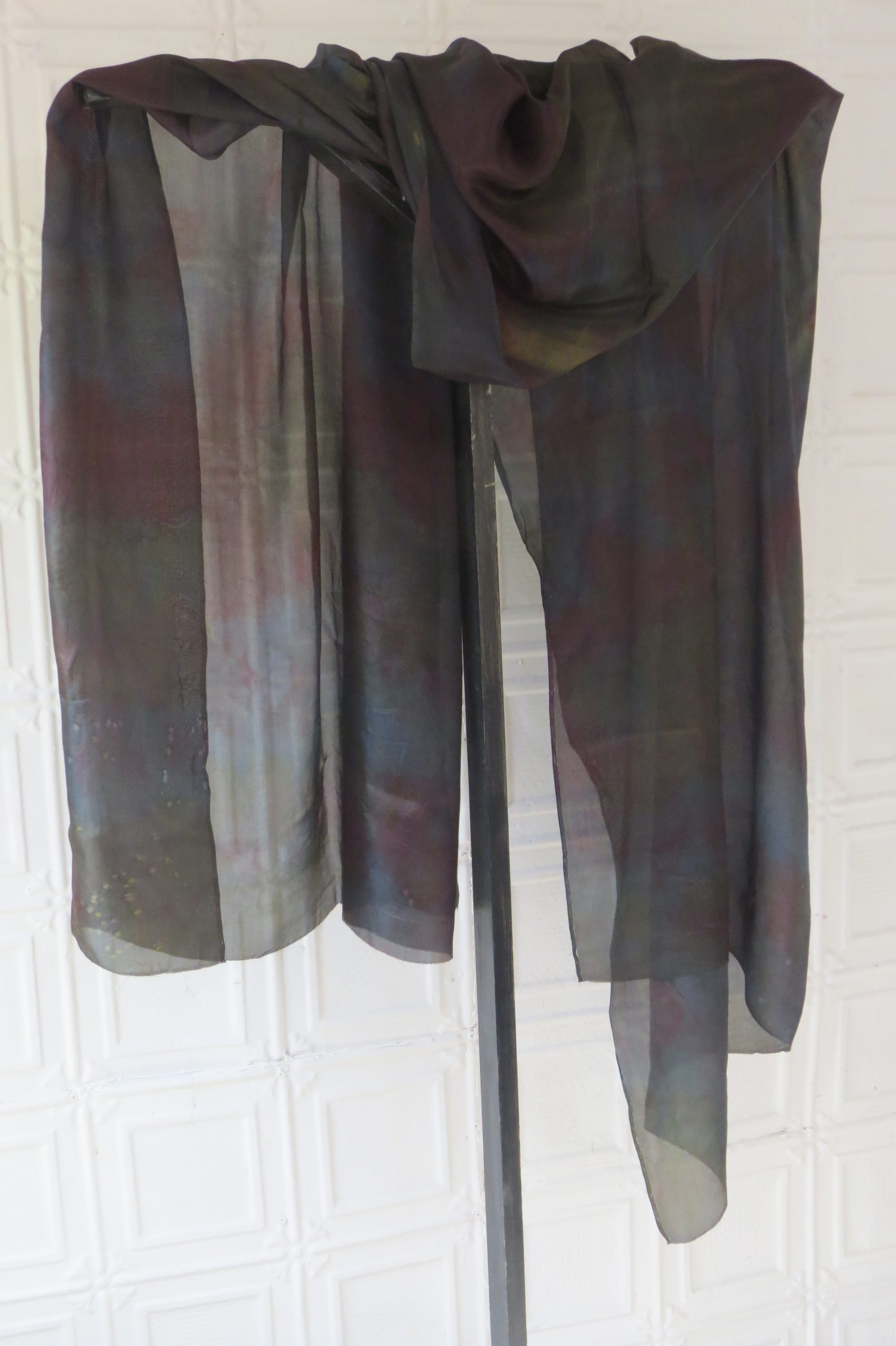 Black Blueprint Healing Shawl - Image 8